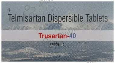 Trusartan 40 Tablet DT