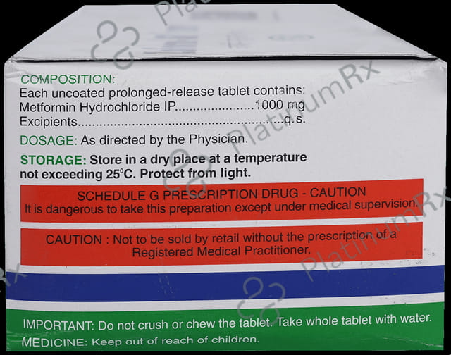 Zoform PR 1000mg Tablet 10s