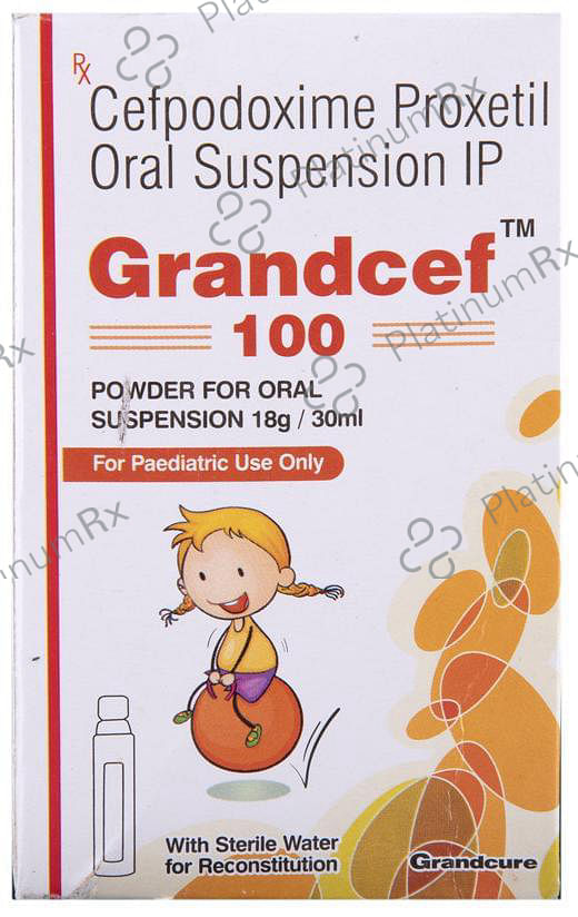 Grandcef 100 Oral Suspension
