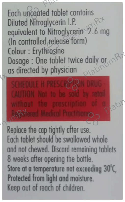 G Sure 2.6mg Tablet CR 30s
