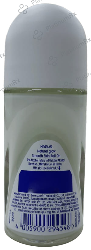 Nivea Women Deodorant Roll On Natural Glow Smooth Skin 50ml