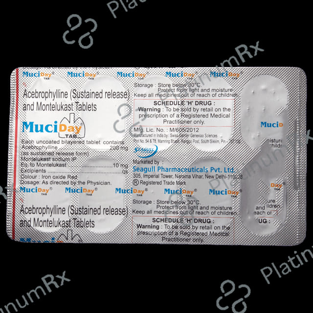 Muciday Tablet SR