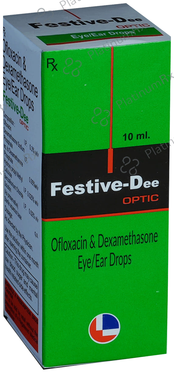 Festive Dee Optic Eye/Ear Drop 10ml