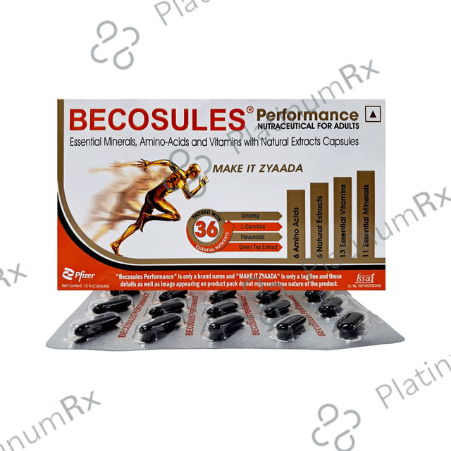 Becosules Performance Capsule 15s
