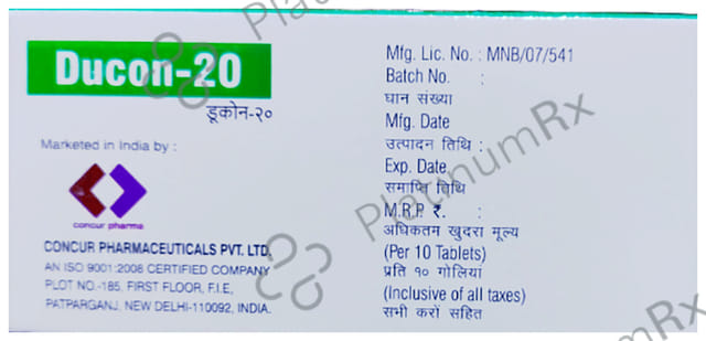 Ducon 20 Tablet