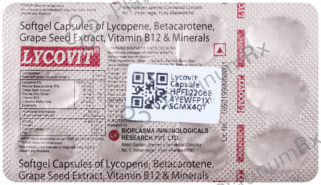 Lycovit Capsule 10s