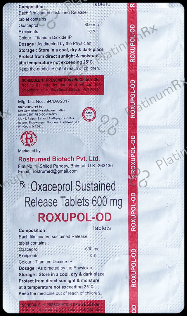 Roxupol-OD Tablet SR