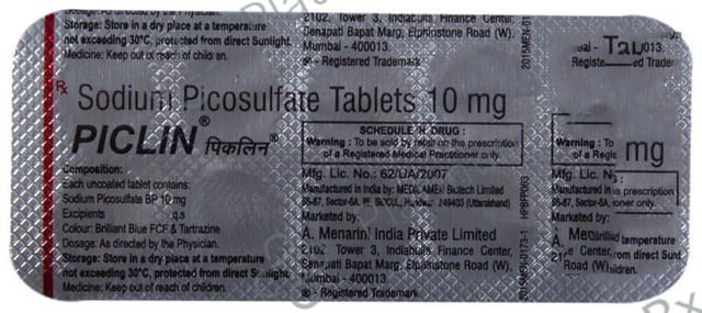 Piclin 10mg Tablet 10s