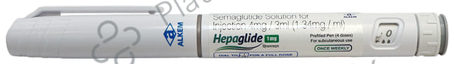 Hepaglide 1mg Injection (1 Multi-dose Disposable Pen, 4 Needle, 4 Alcohol Swab)