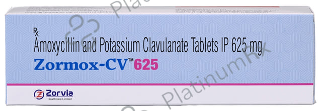 Zormox CV 500/125mg Tablet 10s