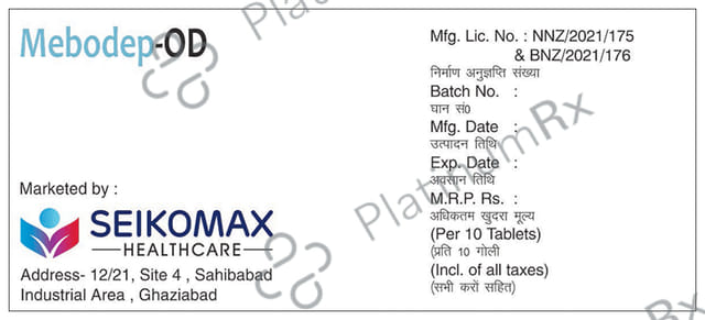 Mebodep OD Tablet 10s