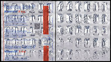Risperdal 3mg Tablet 30s