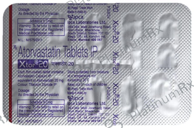 Xtor 20mg Tablet 10s