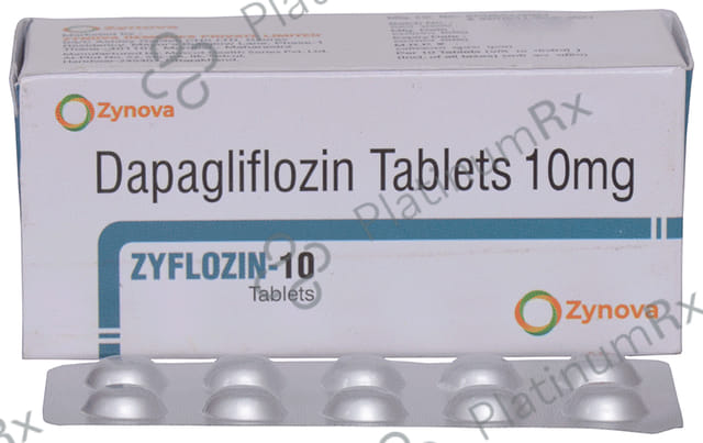 Zyflozin 10 Tablet