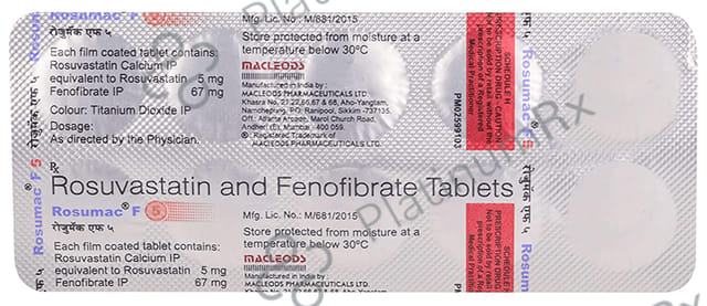 Rosumac F 5/67mg Tablet 10s