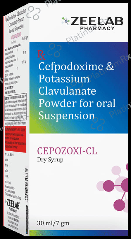 Cepozoxi CL 50/31.25mg Oral Suspension 30ml