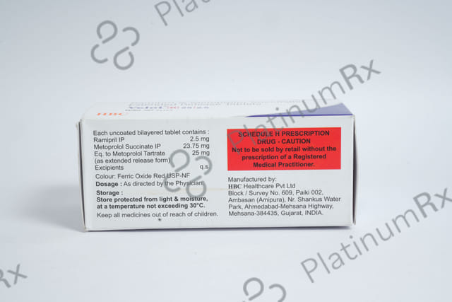 Velol R 25/2.5mg Tablet 10s