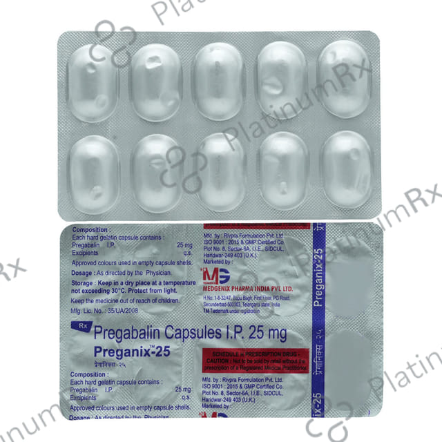 Preganix 25mg Tablet