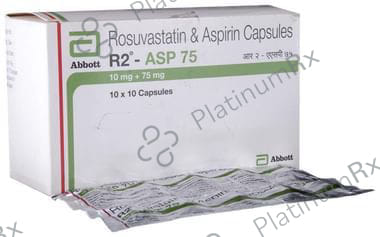 R2 ASP 75/10mg Capsule 10s
