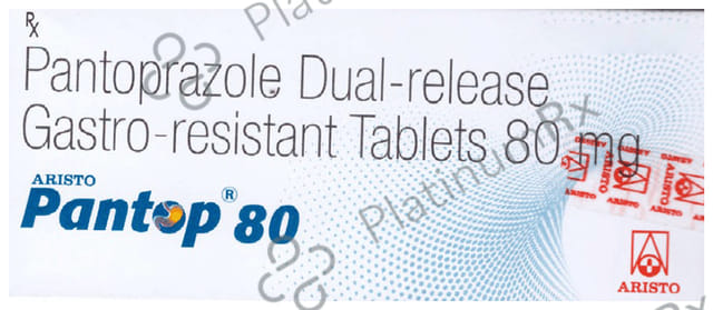 Pantop 80mg Tablet DR 10s