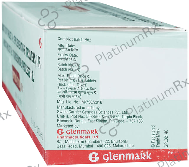 Eptus T 10/25mg Kit Tablet 20s