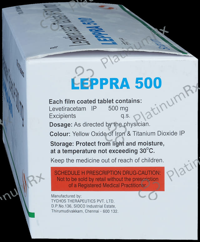 Leppra 500mg Tablet 10s