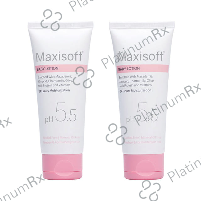 Maxisoft Baby Lotion (100ml Each) 2 Tubes