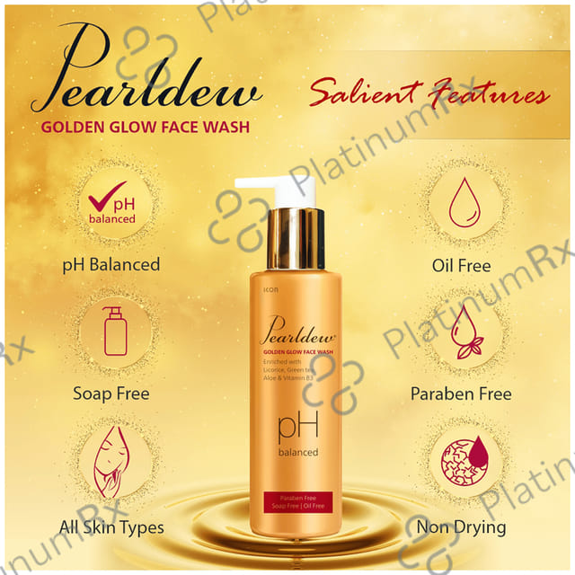 Pearldew Golden Glow Face Wash