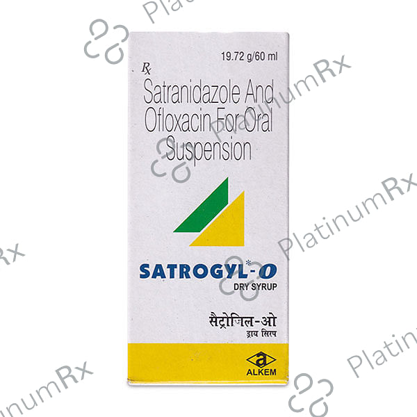Satrogyl O 50/75mg Dry Syrup 60ml