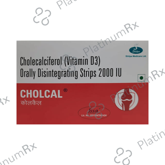 Cholcal Orally Disintegrating Strip 10s