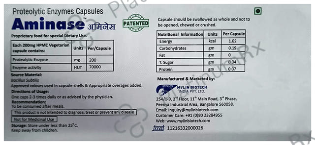Aminase Capsule 14s