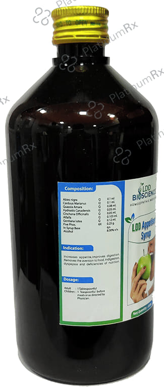 LDD Bioscience LDD Appetiser Syrup 450 ml