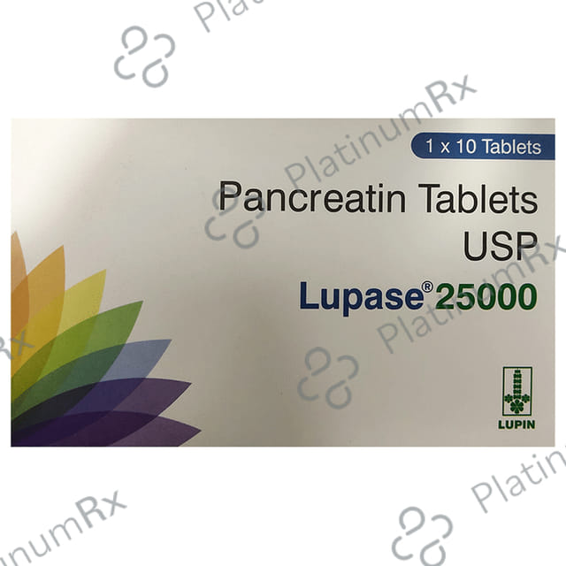 Lupase 25000 Tablet 10s