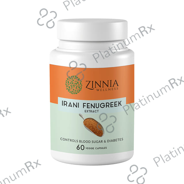 Zinnia Wellness Irani Fenugreek Extract Veggie Capsule