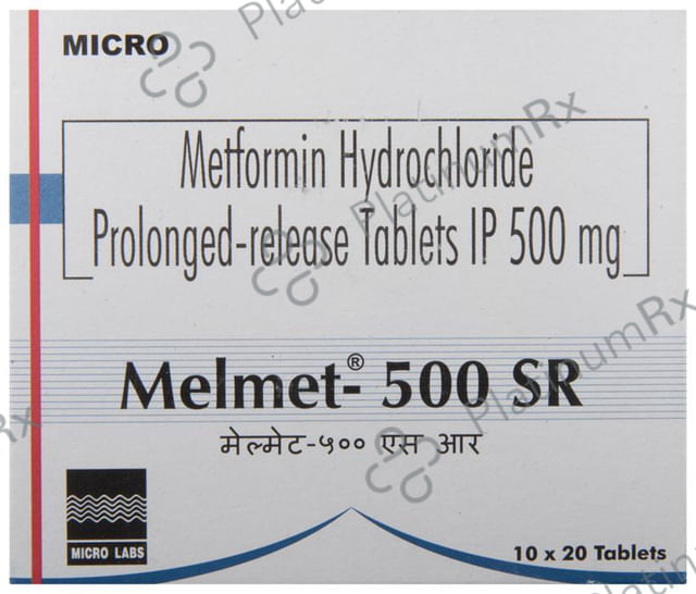 Melmet 500mg Tablet SR 20s