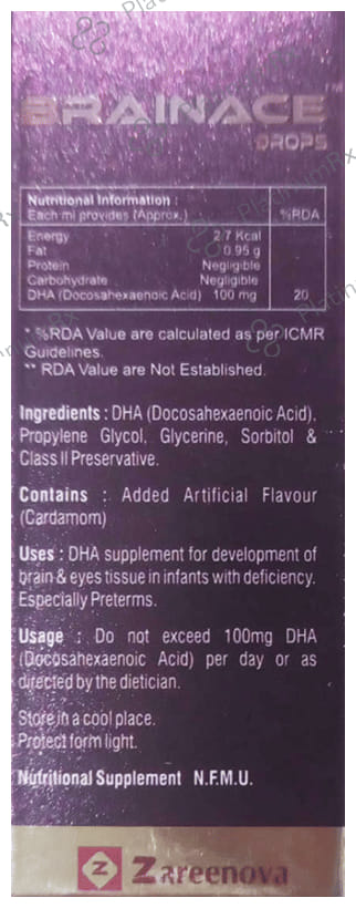 Brain Ace 100mg Oral Drops 30ml