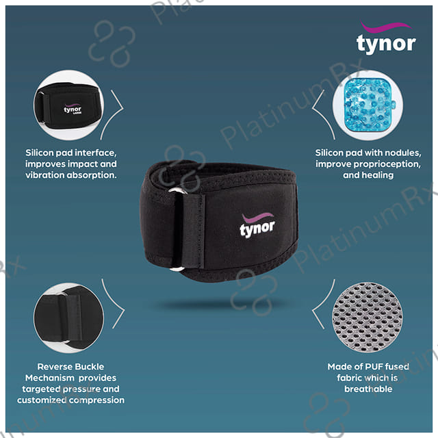 Tynor E 10 Tennis Elbow Support Large 1s