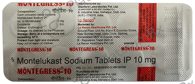 Montegress 10mg Tablet