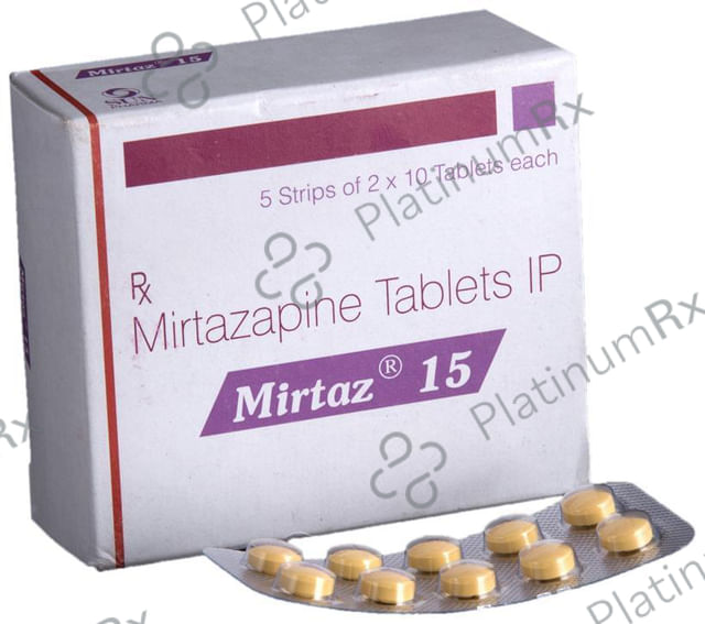 Mirtaz 15 Tablet