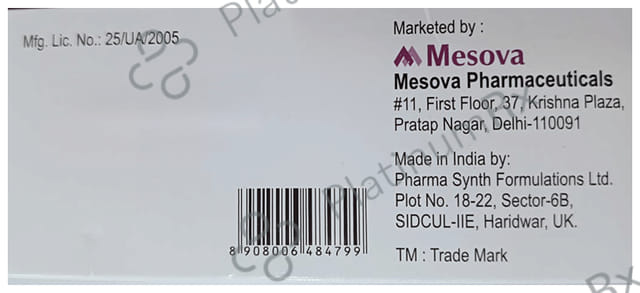 Rateofex 180mg Tablet