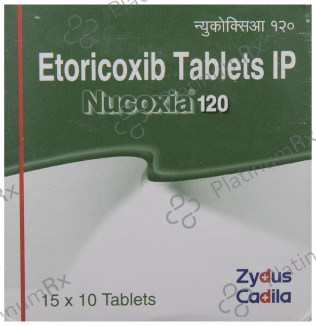 Nucoxia 120mg Tablet 10s