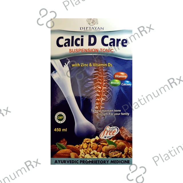 DAC Calci D Care Tonic Sugar Free