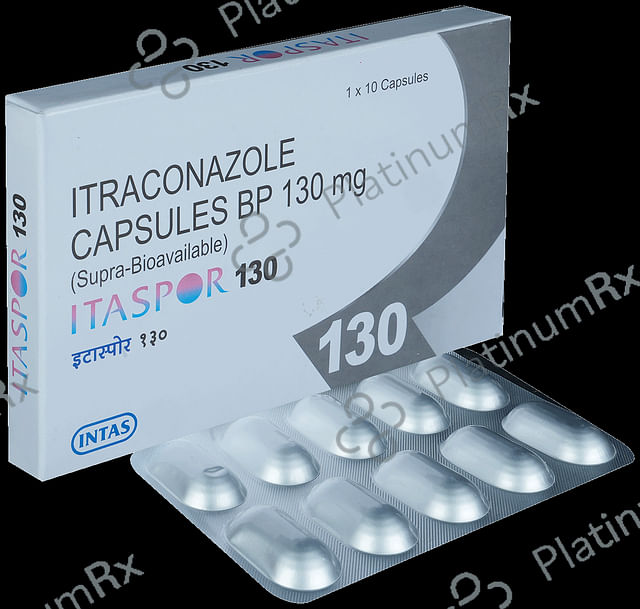 Itaspor 130mg Capsule 10s