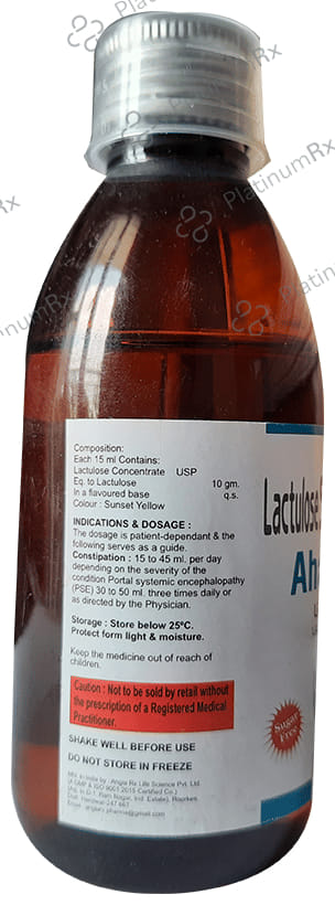 Ahalac Laxative 10000mg Liquid 150ml