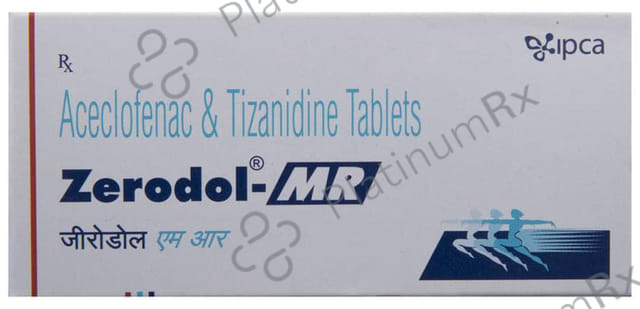 Zerodol MR 100/2mg Tablet 10s