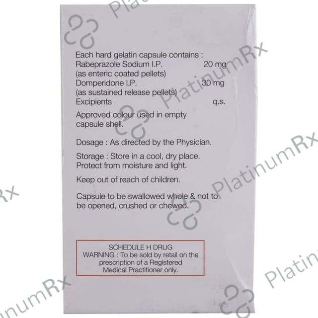 Rabee D 30/20mg Capsule SR 10s