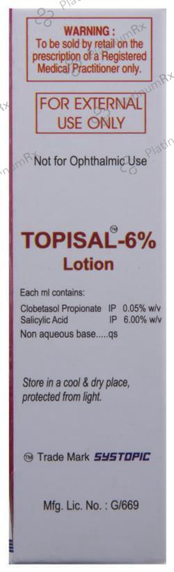 Topisal 6% Lotion 30ml