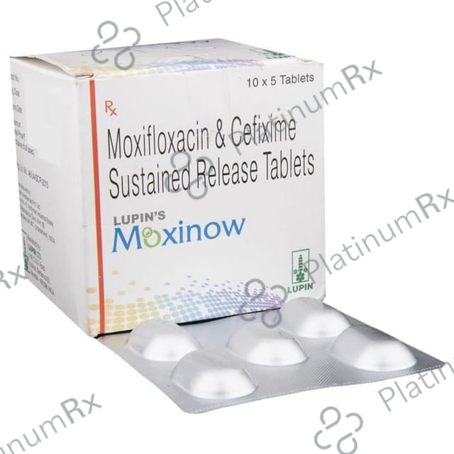 Moxinow 400/400mg Tablet SR 5s