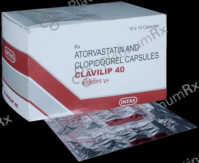 Clavilip 40mg Capsule 10s