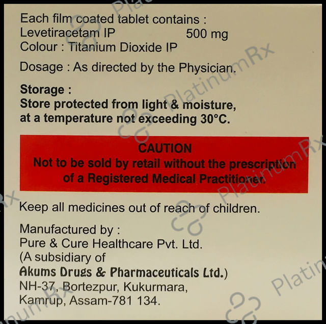 Levijas 500mg Tablet